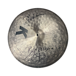 BROOKS WACKERMAN VAULT: Bad Religion Era Signed Ride Cymbal #1 - 1234Clothing