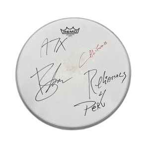 Autographed - BROOKS WACKERMAN A7X Drumhead Used - 1234Clothing
