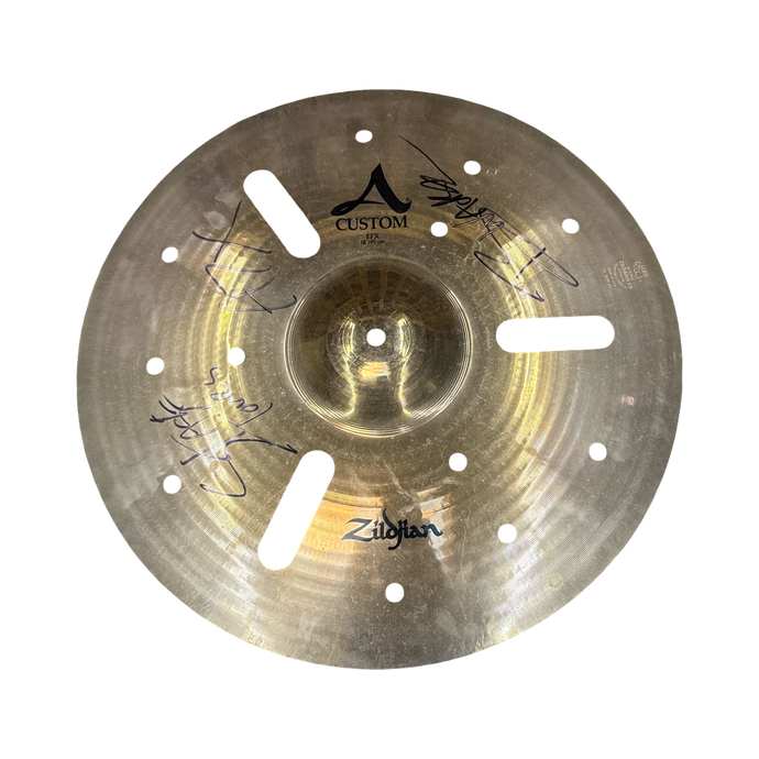 BROOKS WACKERMAN VAULT: A7X - The Stage Era Signed A Custom Crash Cymbal - 1234Clothing