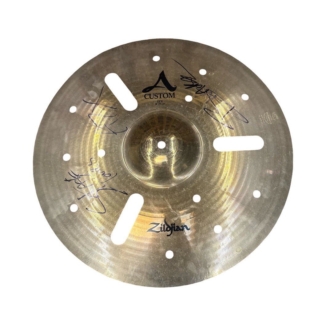 BROOKS WACKERMAN VAULT: A7X - The Stage Era Signed A Custom Crash Cymbal - 1234Clothing