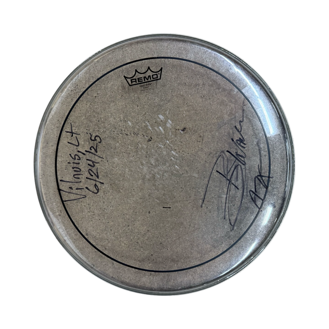 Autographed & Stage Used for 