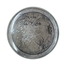 Load image into Gallery viewer, Autographed &amp; Stage Used for &quot;Life Is But A Dream...&quot; Tour - BROOKS WACKERMAN A7X Drum Heads (Istanbul, TR 6/4/25) - 1234Clothing